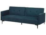 Schlafsofa LUCAN Schwarz - Blau