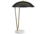 Tischlampen DANTO Schwarz - Gold - Weiß - Metall - 40 x 58 x 40 cm