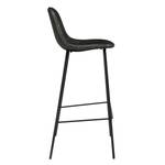 Tabouret de bar Henrik (Lot de 2) Noir