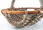 Aufbewahrungskorb WOVENPICKER GR Grau - Rattan - 35 x 15 x 58 cm