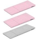 Bezug für Kindermöbel-Set MIRUM Grau - Pink - Textil - 173 x 3 x 80 cm