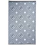 Tapis d'extérieur 423800 Noir - Textile - 120 x 1 x 186 cm