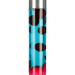 Lampe à incandescence YVONNE Bleu - Gris - Rouge - Argenté - Verre - Métal - 13 x 37 x 13 cm