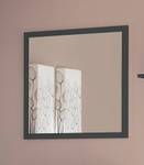 Spiegel Rino Schwarz - Holzwerkstoff - 2 x 60 x 60 cm