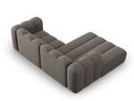 modulares Ecksofa LUPINE 3 Sitzplätze Grau