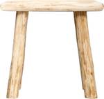 rechteckiger Hocker Holzhocker -