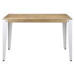 Table à  manger Lunds 60x140 BL EV Blanc