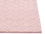 Tapis à poil long GHARO Rose foncé - 160 x 230 cm