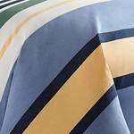 Bettwäsche Dover Blau - Weiß - Gelb - Textil - 135 x 1 x 200 cm