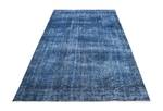 Tapis Ultra Vintage DCCLXVIII Bleu - Textile - 132 x 1 x 262 cm