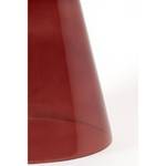 Beistelltisch Dakwa Rot - 37 x 44 x 37 cm - Durchmesser: 37 cm - Glas