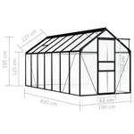 Gewächshaus 3000694 Breite: 430 cm