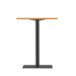 Table bistrot Pure Marron - En partie en bois massif - 60 x 76 x 60 cm