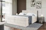 Boxspringbett EDITA KING Beige - Breite: 180 cm