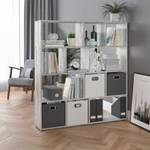 Meuble de rangement cube Pilar 30181 Gris