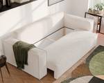 Sofa Bali Beige - Holzwerkstoff - 255 x 59 x 105 cm