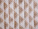 À poil court TUNCELI Beige - Blanc - Fibres naturelles - 200 x 140 x 140 cm