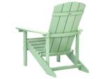 Chaise de jardin ADIRONDACK Vert - Vert clair