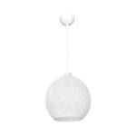 Suspension Lisburn E27 blanc Blanc