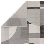 Tapis tissé plat moderne BIBO Gris - 160 x 230 cm