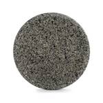 Servierplatte, rund, Granit, anthrazit Grau - Stein - 25 x 1 x 25 cm