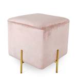 Schemel Cube serie Luxury Pink - Metall - 40 x 45 x 40 cm