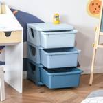 Aufbewahrungsboxen 311-023BU Blau - 37 x 57 cm