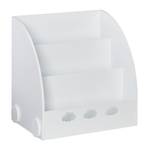 Bibliothèque pour enfant en blanc Blanc - Bois manufacturé - 58 x 60 x 45 cm