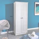 Armoire RESIDENCIA Blanc - Bois massif - 73 x 175 x 50 cm