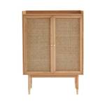 Buffet design Bombong Marron - En partie en bois massif - 90 x 125 x 40 cm