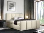 Boxspringbett Lars Creme - Breite: 184 cm