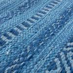 Hochflor-Teppich Kilim 217 Blau - 200 x 290 cm