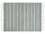 Tapis tressé BADEMLI Vert foncé - Vert - Blanc - 160 x 150 x 230 cm