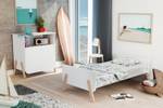 Babyzimmer komplett 3 Set PIRATE Weiß - Holzwerkstoff - 88 x 88 x 78 cm