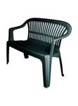 Banc d’extérieur Dcerr Vert - Polyrotin - 55 x 82 x 114 cm