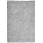 Luxus Hochflor Shaggy Teppich Dream Grau - 160 x 160 cm