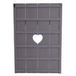 Wandgarderobe C89 Home Shabby-Look Blau - Grau