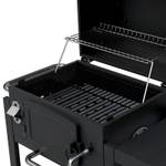 Holzkohlegrill HERO Schwarz - Metall - 87 x 108 x 57 cm