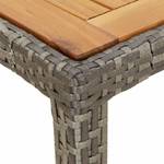 Gartentisch 3011706 Grau - Metall - Kunststoff - Polyrattan - 90 x 75 x 150 cm