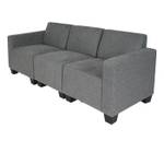 Modular 3-Sitzer Sofa Couch Lyon Grau