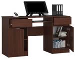 Bureau d'ordinateur A5 CLP Imitation wengé