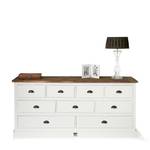 Buffet Newport Blanc - Bois massif - 177 x 85 x 50 cm