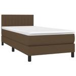 Boxspringbett 3017265-18 Dunkelbraun - Breite: 100 cm