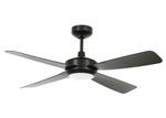 Deckenventilator Slipstream Schwarz - Kunststoff - 107 x 32 x 107 cm