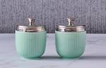 Celadon 2er Gr眉n Eierkocher聽 Set