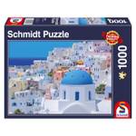Teile Puzzle Kykladen Santorini 1000