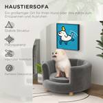 Hundesofa D04-148V00GY Grau