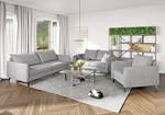 Sofa Carlo 2-Sitzer Silber