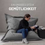 Sitzsack Luxury Grau