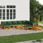 Salon de jardin 3028504-24 (lot de 12) Vert